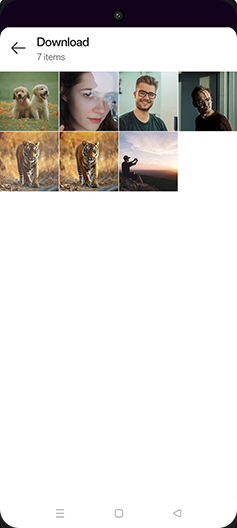 Step 9: Tap on desired Photo.