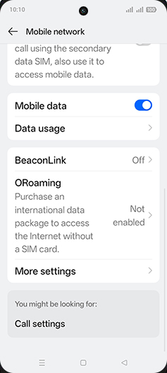 Step 4: Tap on BeaconLink.