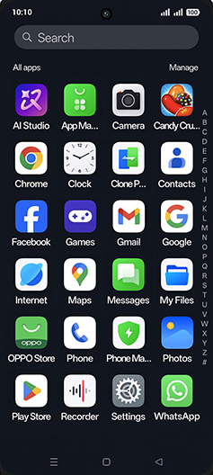 Step 2: Tap on WhatsApp icon.
