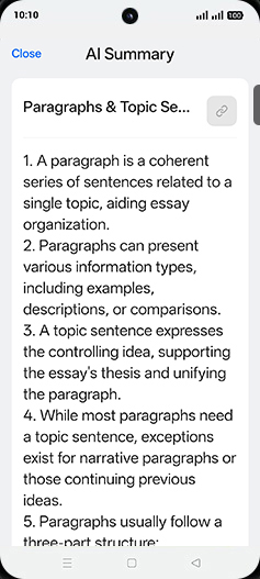 Step 7: Check Summary.