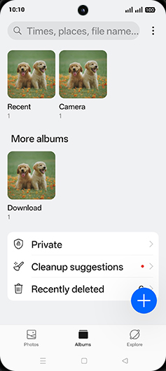 Step 4: Tap on desired Folder.