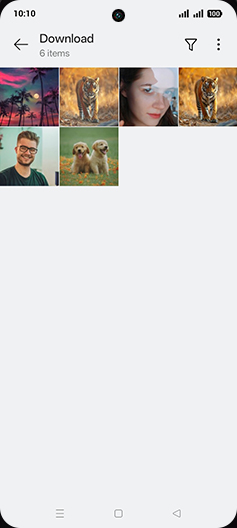 Step 5: Tap on desired Image.