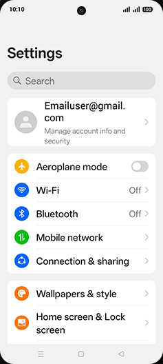 Step 3: Tap on Mobile network.