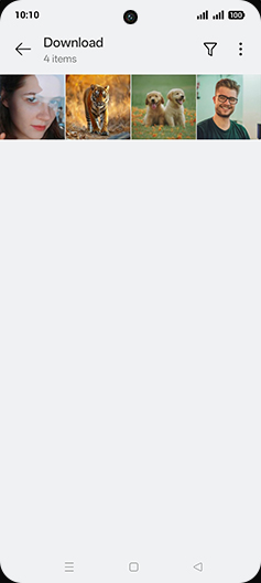 Step 5: Tap on desired Image.