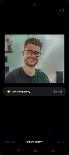 Step 11: Enhancing clarity.