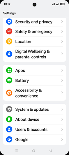 Step 3: Tap on Apps.