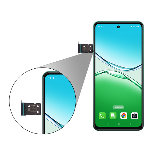 Step 2: Pull out the SIM card tray gently from the Device.