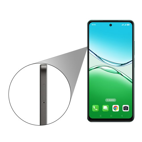Step 4: Carefully insert the SIM card tray into the Device.
