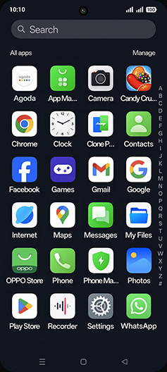 Step 2: Tap on WhatsApp icon.