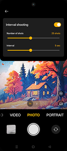 Step 8: Set interval time.