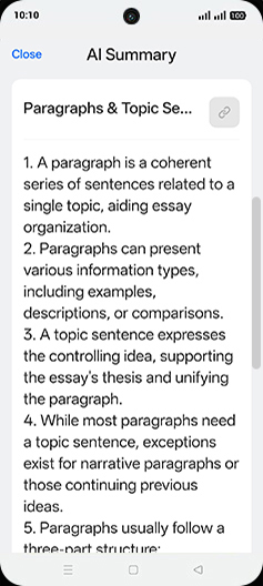 Step 7: Check Summary.
