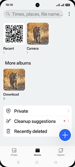 Step 4: Tap on desired Folder.