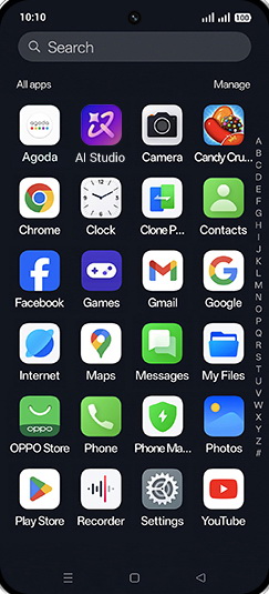 Step 2: Tap on AI Studio icon.