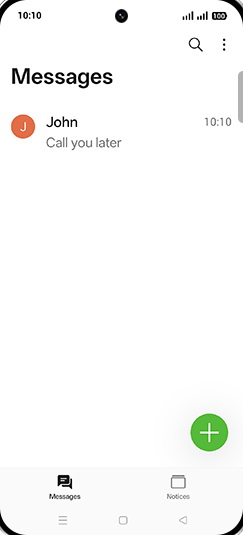 Step 3: Tap on desired conversation.