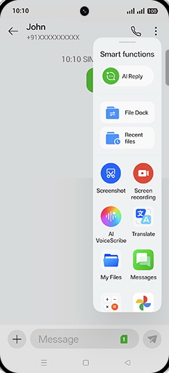 Step 6: Tap on AI Reply.