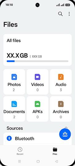 Step 3: Tap on Documents.
