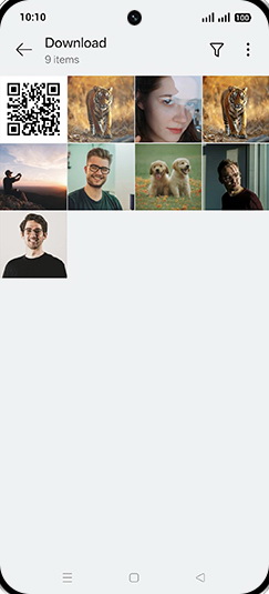 Step 5: Tap on desired Image.