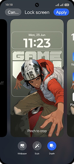 Step 6: Tap on Style.