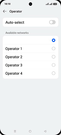 Step 6: Tap on Auto-select to turn ON.