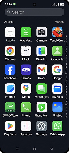 Step 2: Tap on WhatsApp icon.
