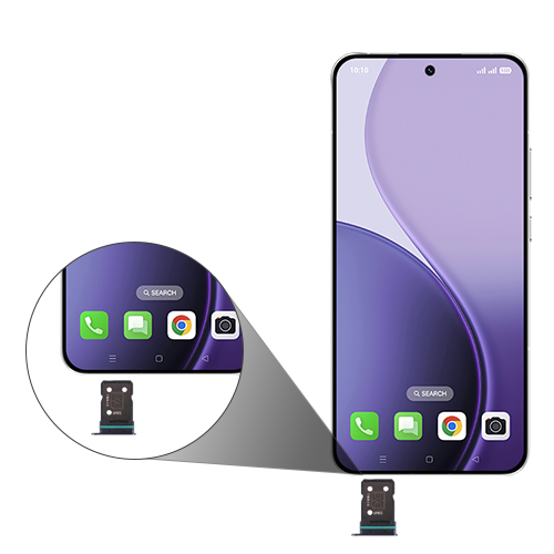 Step 2: Pull out the SIM card tray gently from the Device.