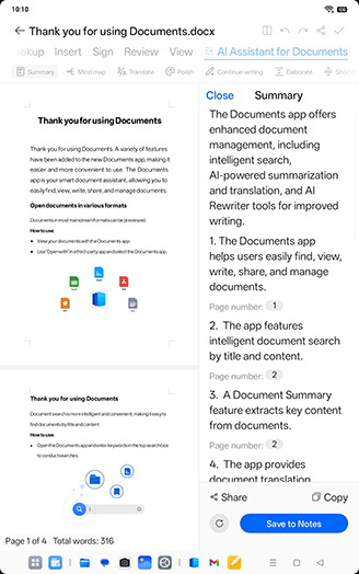 Step 8: Check Document.