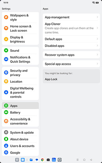 Step 4: Tap on Default apps.