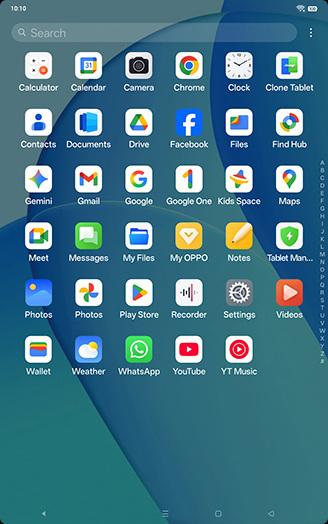 Step 2: Tap on WhatsApp icon.