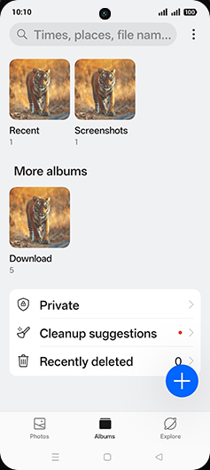 Step 4: Tap on desired Folder.