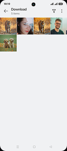 Step 5: Tap on desired Image.
