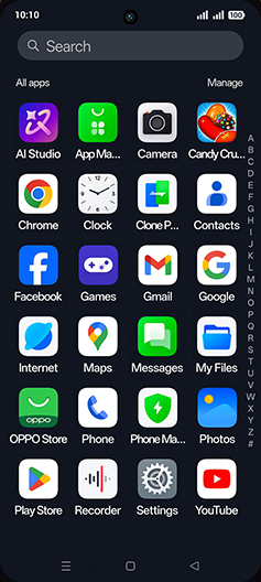 Step 2: Tap on Settings icon.