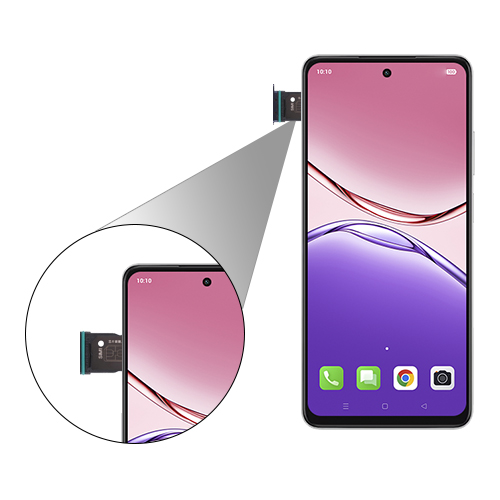 Step 2: Pull out the SIM card tray gently from the Device.