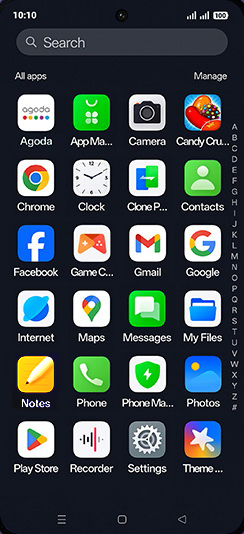 Step 2: Tap on Notes.