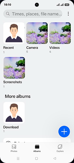 Step 4: Tap on desired Folder.