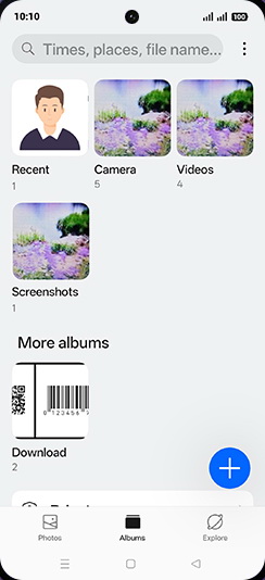 Step 4: Tap on desired Folder.