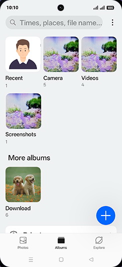 Step 4: Tap on desired Folder.