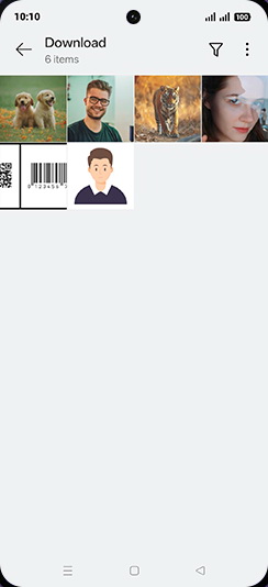 Step 5: Tap on desired Image.