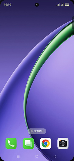 Step 1: Swipe Up.
