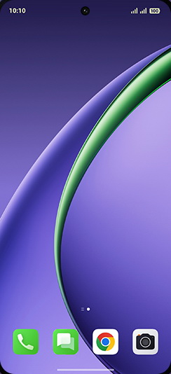 Step 1: Swipe Up.