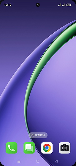 Step 1: Swipe Up.