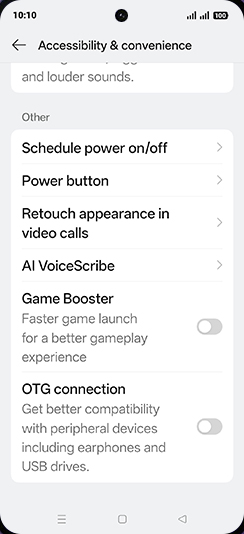 Step 4: Tap on AI VoiceScribe.