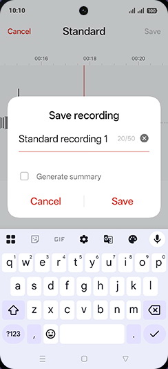 Step 5: Enter desired name and tap on Save.