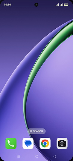 Step 1: Swipe Up.