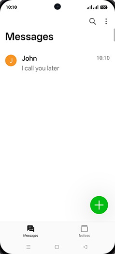 Step 3: Tap on desired conversation.