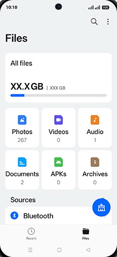 Step 3: Tap on Documents.