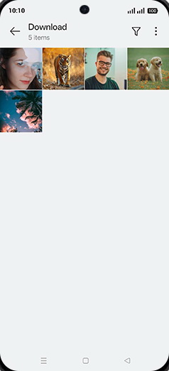 Step 5: Tap on desired Image.