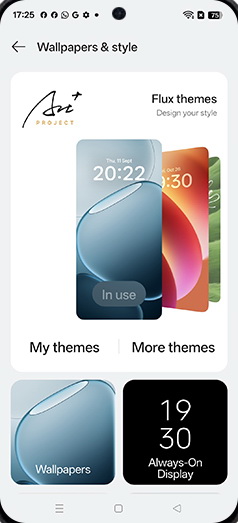 Step 4: Select desired Flux themes.
