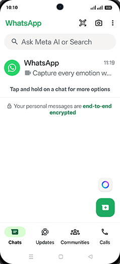 Step 3: Tap on Menu.