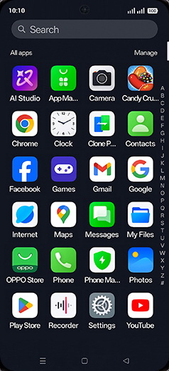 Step 2: Tap on Messages icon.