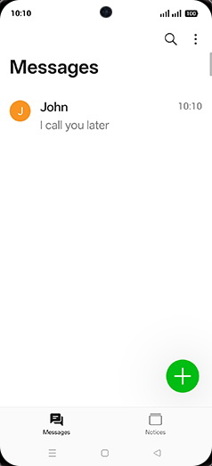 Step 3: Tap on desired conversation.